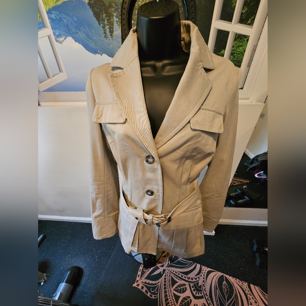 Kenneth Cole New York Jacket - Tan - Size 8